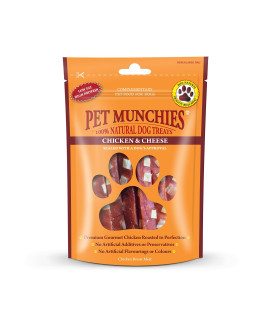 Pet Munchies chicken & cheese Dog Treats 100g