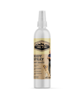 Dr. Pol Cat and Dog Deodorant Spray - Long-Lasting Pet Cologne & Perfume - Odor Removing Spray - Sweet Pea Vanilla Cat and Dog Fragrance Spray - 8 oz