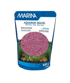 Marina Decorative gravel, Pink, 1 lb