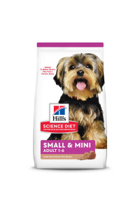 Hill's Science Diet Dry Dog Food, Adult, Small Paws for Small Breed Dogs, Lamb Meal & Brown Rice, 4.5 lb. Bag