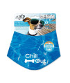 ALL FOR PAWS Chill Out Dog Ice Bandana, Instant Cooling Pet Bandana, Breathable Scarf Dog Cat Ice Collar for Summer