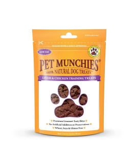 Pet Munchies Liver and chicken Training Treat, Pack of 8