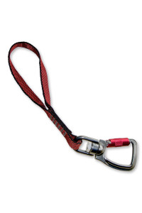 Kurgo Swivel seat belt Tether for Dogs, Car seat belt for Pets, Adjustable Dog Safety Belt Leash, quick&Easy Installation, Works with Any Pet Harness, Swivel Tether Carabiner clip (Red), Model:01179