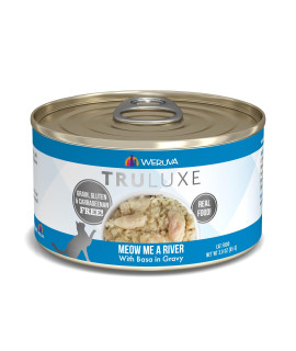 Weruva Truluxe Cat Food, Meow Me A River With Basa In Gravy, 3Oz Can (Pack Of 24)