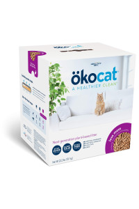 ?ocat Less Mess Natural Wood Clumping Cat Litter Mini-Pellets, Great for Long-Hair Breeds, Large, 22.2 lbs