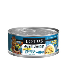 Lotus Cat Juicy Salmon Pollock 5.3Oz