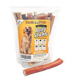 Best For My Pets Odor Free Bully Sticks, Long-Lasting Chews to Keep Puppies and Dogs Happily Busy, All-Natural Fully Digestible, 6-Inch Long, 8-Ounce Bag
