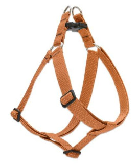 LupinePet Eco 1 Pumpkin 19-28 Step In Harness for Medium Dogs