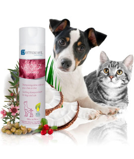 Dermoscent ATOP 7 Shampoo for Dogs & cats - Allergies & Itchy Skin Relief - Natural Ingredients - Helps Soothe Dermatitis & Atopic Skin - 200 ml