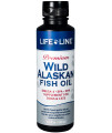 Life Line Pet Nutrition Wild Alaskan Fish Oil Omega-3 Supplement for Skin & Coat - Supports Brain, Eye & Heart Health in Dogs & Cats, 8.5oz