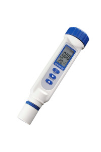 Digital Salinity & Temperature Meter with ATc, Handheld Pen Type Water Quality Measurement Monitor Tester, 070 PPT, for Saltwater, Hydroponics, Pool, Aquarium, Fish Pond, Spa, Monitoring & Testing