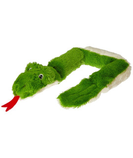 Nobby Squeaker Plush Snake X-Large, 85 cm, green