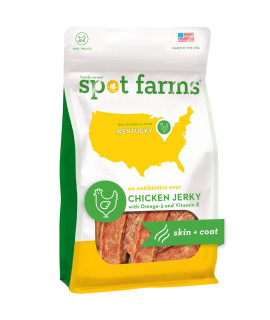 Spot Farms Chicken Jerky Healthy All Natural Dog Treats Human Grade For Skin And Coat 12 oz