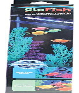 GloFish LED Light 10 Gallons, Blue and White LED Lights, for Aquariums Up to 10 Gallons (29029)