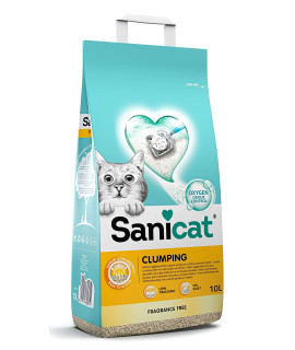 Sanicat clumping unscented 10L, (PSANcLUN010L)