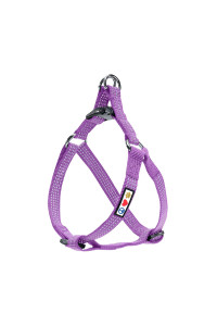 Pawtitas Reflective Step in Dog Harness or Reflective Vest Harness, Comfort Control, Training Walking of Your Puppy/Dog Small Dog Harness S Purple Orchid Dog Harness