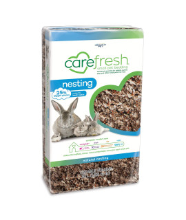 carefresh Natural Nesting Small pet Bedding, 30L (Pack May Vary), Natural Nesting, 30L