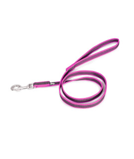 color & gray Super-grip Leash with Handle, 079 in x 39 ft, Pink-gray