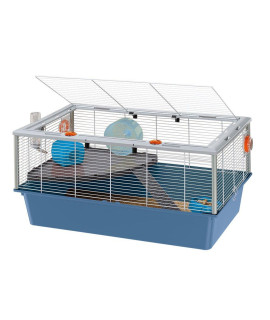 Ferplast Hamster cage Mouse cage Small Animal cage cRIcETI 15 Two-Storey, Accessories Included, 78 x 48 x 39 cm