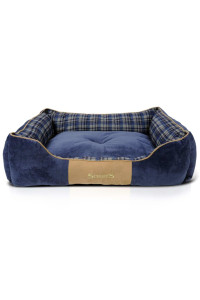 Scruffs Box Bed Highland Blue XL
