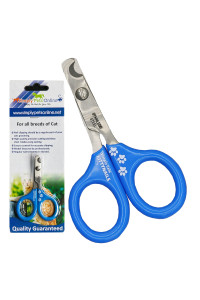 Simply Pets Online Cat Nail Clipper - Sharp Angled Blades - Veterinarian Designed - Professional Pet Nail Clipper for Small Dogs, Rabbits, Guinea Pigs and Birds
