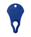 The Original Tick Key - Tick Detaching Device - Portable, Safe and Highly Effective Tick Detaching Tool (Navy)