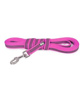 color & gray Super-grip Leash without Handle, 079 inAx 164 ft, Pink-gray