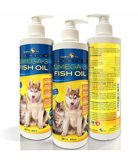 TerraMax Pro Liquid Omega-3 Fish Oil for Dogs and Cats, 16 Fl. Oz.