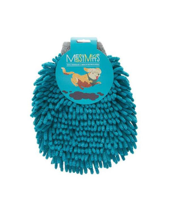 Messy Mutts Dog Grooming Mit Chenille Blue