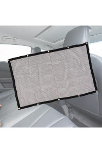 Zone Tech Back Seat Car Pet Mesh Net Cage Barrier (Medium)