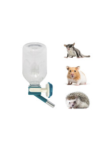 Choco Nose Patented Mini No-Drip Water Bottle/Feeder for Hamsters/Hedgehogs/Gliders/Rats/Mice and Other Small Pets and Animals - for Cages, Crates or Wall Mount. 10.2 oz. Nozzle 10mm, Green (C125)