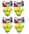 KONg Air Tennis Balls, Dog Toy X-Small x 12 Pack
