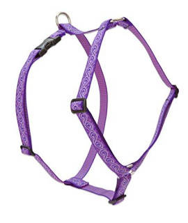 LupinePet Originals 1 Jelly Roll 24-38 Adjustable Roman Dog Harness for Large Dogs