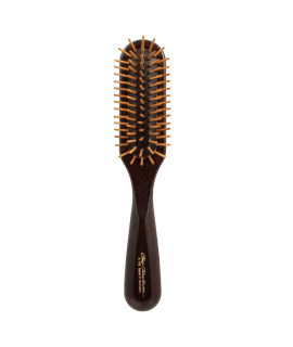 Chris Christensen Dog Brush, 20 mm Oblong, Wood Pin Series, Groom Like a Professional, Readl Wood Pins, 100% Static-Free, Redistribute Natural Oils into Coat, Reduces Painful Pulling