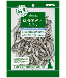 Petio ADD. MATE Material Treats [Dried small sardines (No salt content)] 70g (Japan Import)