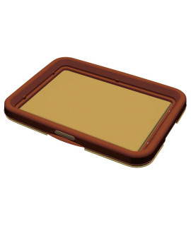 Petio Dog Tray [Brown/Regular] (Can Be Used With One Hand) (Japan Import)
