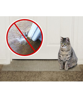 KittySmart Carpet Scratch Stopper Stop Cats from Scratching Carpet at Doorway Instantly, 5 Year Warranty, Ready for Immediate Use - Requires No Cutting, Modification, Hooks, Tape or Fasteners