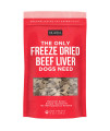 Natural Rapport Beef Liver Dog Treats - The Only Freeze Dried Beef Liver Dogs Need - Grain-Free Beef Bites, Dog Treats for Small and Large Dogs (8 oz.)