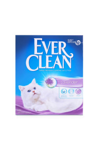 Ever clean Lavender clumping cat Litter, 10 Litre, Scented
