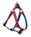LupinePet club 12 Derby Red 10-13 Step in Harness for Extra Small Dogs