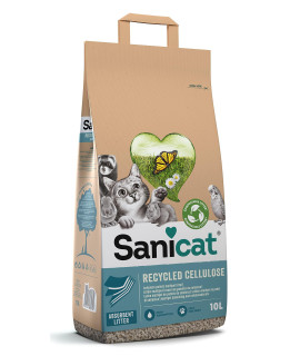Sanicat Hygienic clean & green cellulose Bed - 10 L