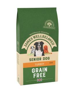 tiwiw James Wellbeloved compleet voer voor honden, graanvrij, kalkoen en groenten, 10 kg