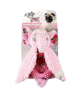 All For Paws Shabby Ballerina Elephant Dog Toy