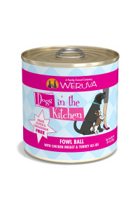 Weruva Dogs in the Kitchen Grain-Free Natural Canned Wet Dog Food, Pink