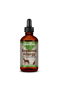 Animal Essentials Seasonal Allergy Herbal Supplement for Dogs & Cats, 4 fl oz - Made in the USA, Sweet Tasting Allergy Relief