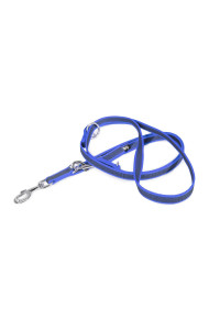 color & gray Adjustable Super-grip Leash, 079 in x 72 ft, Blue-gray