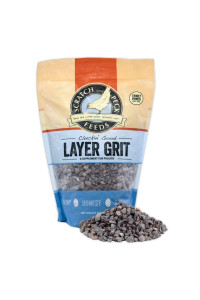 Scratch and Peck Feeds Cluckin' Good Layer Grit - 7 lbs - Gizzard Development Supplement for Chickens and Ducks - Crushed Quartzite/Granite