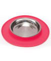 Messy Mutts Cat Feeder Silicone Red