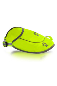 Funtone Colors Dog Hunting Vest Reflective Dog Vest - Dog Safety Vest with Elastic Strap, Comfortable Dog Reflective Vest, Reflective Dog Safety Jacket High Visibility Vest for Dogs - Yellow, X-Large