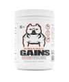 Muscle Bully Gains - Mass Weight Gainer for Dogs, Whey Protein, Flax Seed (for Bull Breeds, Pit Bulls, Bullies) Increase Healthy Natural Weight, Made in The USA (90 Servings)